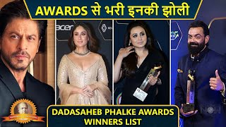 DADASAHEB PHALKE INTERNATIONAL FILM FESTIVAL AWARDS 2024 WINNERS LIST  Shah Rukh Kareena amp More [upl. by Durward]