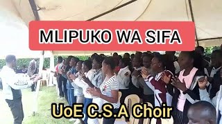 Mlipuko wa sifa  UoE CSA‎ choir practice LyricsbyMark [upl. by Hajed996]