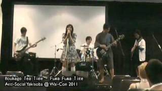 KON  Fuwa Fuwa Time  ふわふわ時間  Live at WaiCon 2011 ライブバンド Cover [upl. by Sibyl487]