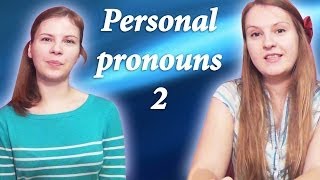 33 Russian personal pronouns 2 я ты он она оно мы вы они I you he she it we you [upl. by Bagley]