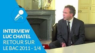 Interview Luc Chatel P 14  Retour sur le Bac 2011 [upl. by Ahcsap]