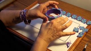 Easy Tile and Bangle Bracelets [upl. by Georas]