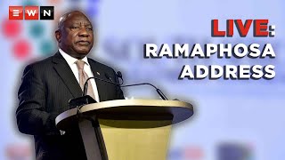 LIVE President Ramaphosa to address the nation [upl. by Ainahtan319]