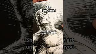 Showing art The Phantom showingart thephantom fantomen comicbookart [upl. by Yelad]