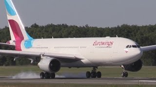 ✈ FIRST NEW Eurowings A330  DAXGA [upl. by Esenahs]