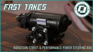 Fast Take Tuesday Borgeson Power Steering Box Street And Performance For 196886 Chevy C10 [upl. by Einna]