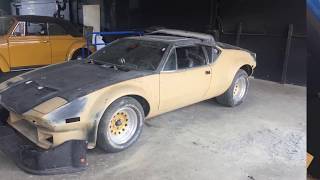 Barn Find 1972 De Tomaso Pantera Restoration [upl. by Winser]