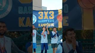 Üniversitemizde 2024 Cumhuriyet Kupası 3X3 Sokak Basketbol Turnuvası ve kupa töreninden kayü [upl. by Samale]