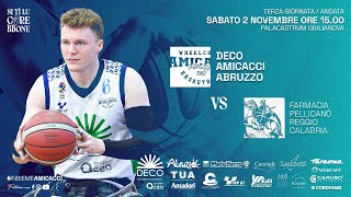 Deco Amicacci Abruzzo vs Farmacia Pellicano Reggio Calabria [upl. by Landahl]