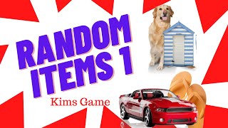 Kims Game  Random Items [upl. by Okiam]