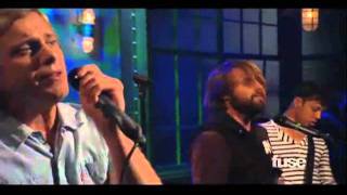 AWOLNATION  Not Your Fault Live on Hoppus on Music [upl. by Aratahs876]