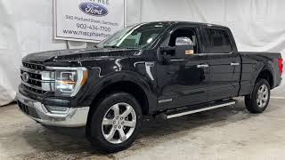 2023 Ford F150 Lariat PowerBoost 502A Review Exterior Interior Tech [upl. by Darill]