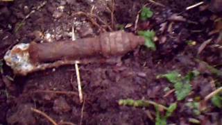 Hydraulic RAM cylinder part found at Burtonwood USAAF Airfield [upl. by Bridges]