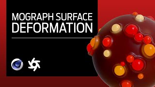 Cinema 4D  Mograph Surface Deformation with Volume Builder [upl. by Raoul921]