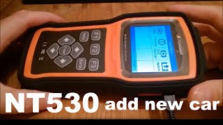 Foxwell NT530  adding a new car brand PayPal only [upl. by Nena]