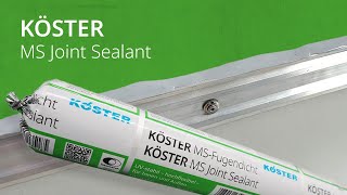 KÖSTER MS Joint Sealant [upl. by Nared]