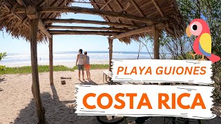 Staying in a Surf Town Playa Guiones Nosara  Gilded Iguana  Costa Rica Surf Trip [upl. by Hourihan]