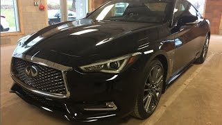 2017 Infiniti Q60 Coupe 2dr Cpe 30t Red Sport 400 [upl. by Eardnoed]