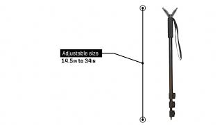 Compact Shooting StickMono Pod [upl. by Nytsrik]