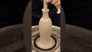 bottlemakingpottery bottle making potterywaterbottle [upl. by Mcdermott]