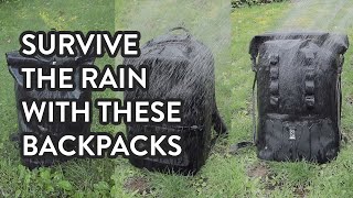 Best Waterproof Backpacks for College Commuting amp EDC [upl. by Nyletak]