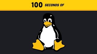 Linux in 100 Seconds [upl. by Reyem79]