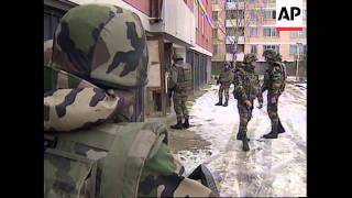 BOSNIA SARAJEVO SNIPER PUTS ANOTHER DENT IN PEACE PROCESS [upl. by Ethbinium]