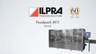 Ilpra In Line Tray Sealer  M11  Sliced Packaging [upl. by Kettie607]