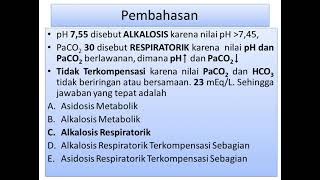 BAHAS TUNTAS SOAL UKOM AGD ANALISA GAS DARAH [upl. by Fanning]