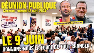 🔴 Le 9 juin donnonsnous la force de tout changer [upl. by Atteuqram]