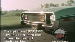 Excerpt from the 1973 AMC Javelin intro film [upl. by Tenej]