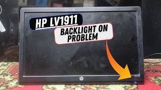 HP Monitor Repair No Backlight On Problem Fix  Created by Afjal Hossain [upl. by Koah]