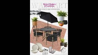 Sleek amp Modern Outdoor Dining by Better Homes amp Gardens Link on my channel  LTK Shop patiostyle [upl. by Braswell]