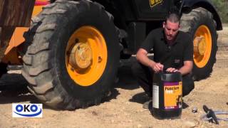 OKO Tyre Sealant  How To Apply [upl. by Haym]