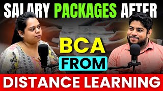 Salary Packages After Completing BCA Through Distance Learning🔥✅ [upl. by Bodkin140]