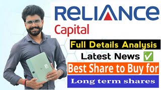 Reliance capital share analysis  Reliance capital share latest news  Reliance capital stock future [upl. by Eatnod]