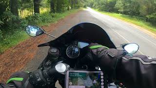 Kyogle to Murwillumbah ZX14R ZZR1400 ZX14 [upl. by Zumstein]