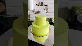 Two tier cake  two tier cake  cake  cake finishing  homemade cake and chocolates [upl. by Haym121]