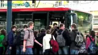 volksfreundtv Lärm und Gedränge am Wittlicher Busbahnhof [upl. by Edelstein580]