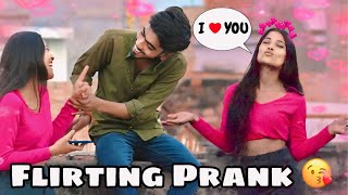 FLIRTING PRANK 😘 ON MY BEST FRIEND 😍GONE WRONG🤪 [upl. by Ruthi]