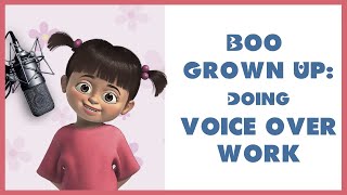 Boo Grown Up  Doing Voice Over Work [upl. by Analah]