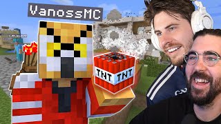 The BEST of Vanoss Crew MINECRAFT PRANKS  Nogla amp Terroriser REACT [upl. by Dinah906]