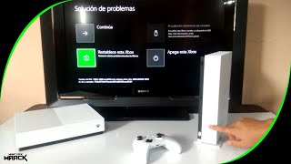 Xbox One S All Digital  Ingresar a Solución de Problemas  No Da Imagen Restablecer Xbox  Etc [upl. by Weissmann]