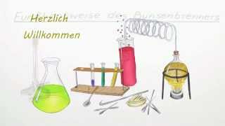 Wie funktioniert ein Bunsenbrenner  Chemie  Allgemeine und anorganische Chemie [upl. by Goldsmith]