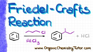 FriedelCrafts Alkylation  FriedelCrafts Acylation [upl. by Rodablas561]