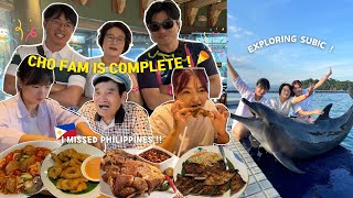 Korean Relatives Came to the Philippines for Vacation  FILIPINO FOOD amp SUBIC TRIP 🇵🇭 [upl. by Tullius]