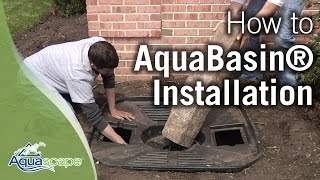 How to Build a Fountain with Aquascapes AquaBasin [upl. by Adnawyt33]