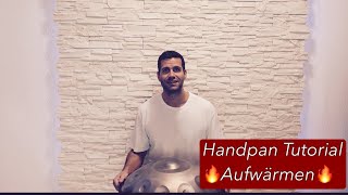 Handpan Tutorial  Aufwärmen🔥mit Blocks of 3 [upl. by Shermy]