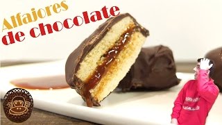 ALFAJORES de CHOCOLATE 😍🍫😋 Totalmente DELICIOSOS  RECETA MUY FÁCIL  186 [upl. by Jackson137]