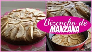 Bizcocho de manzana ¡Facilísimo y rápido  Raquelreitx [upl. by Iramo]